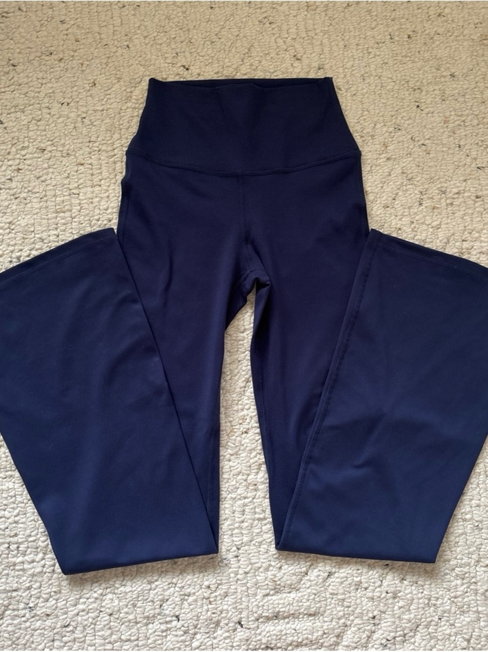 Gilly Hicks Navy Wide-Leg High-Waist Pants